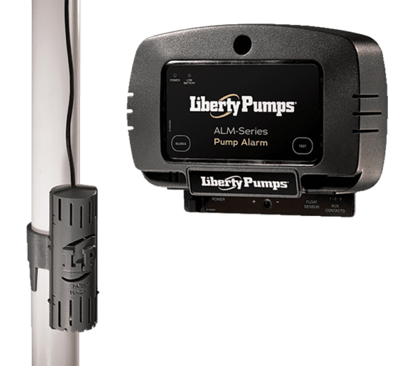 Liberty ALM P1 LIB Indoor Alarm with Snap on Sensor In Black