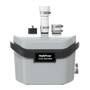 A liberty pumps water collector in white color