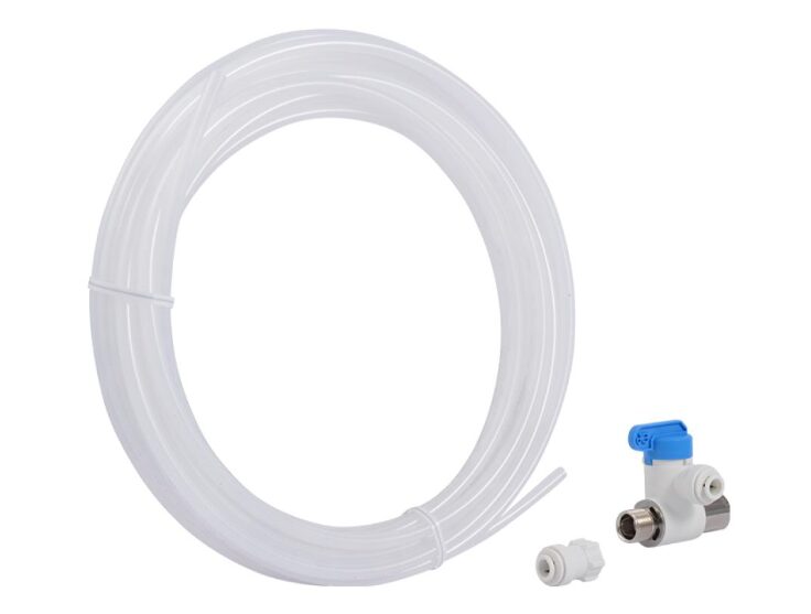 An Ice Maker Kit With White Background