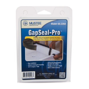 GapSeal-Pro™ Tile flange seal - 132" long x 2" tall  by EL Mustee