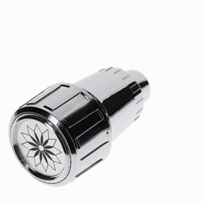 Sureflow Deluxe Shower Head, White/Chrome by LYNCAR