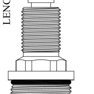 Ceramic Cartridge Fits SIGN OF THE CRAB and OTHER LUXURY BRAND Faucet Systems (Long Threaded Collar)